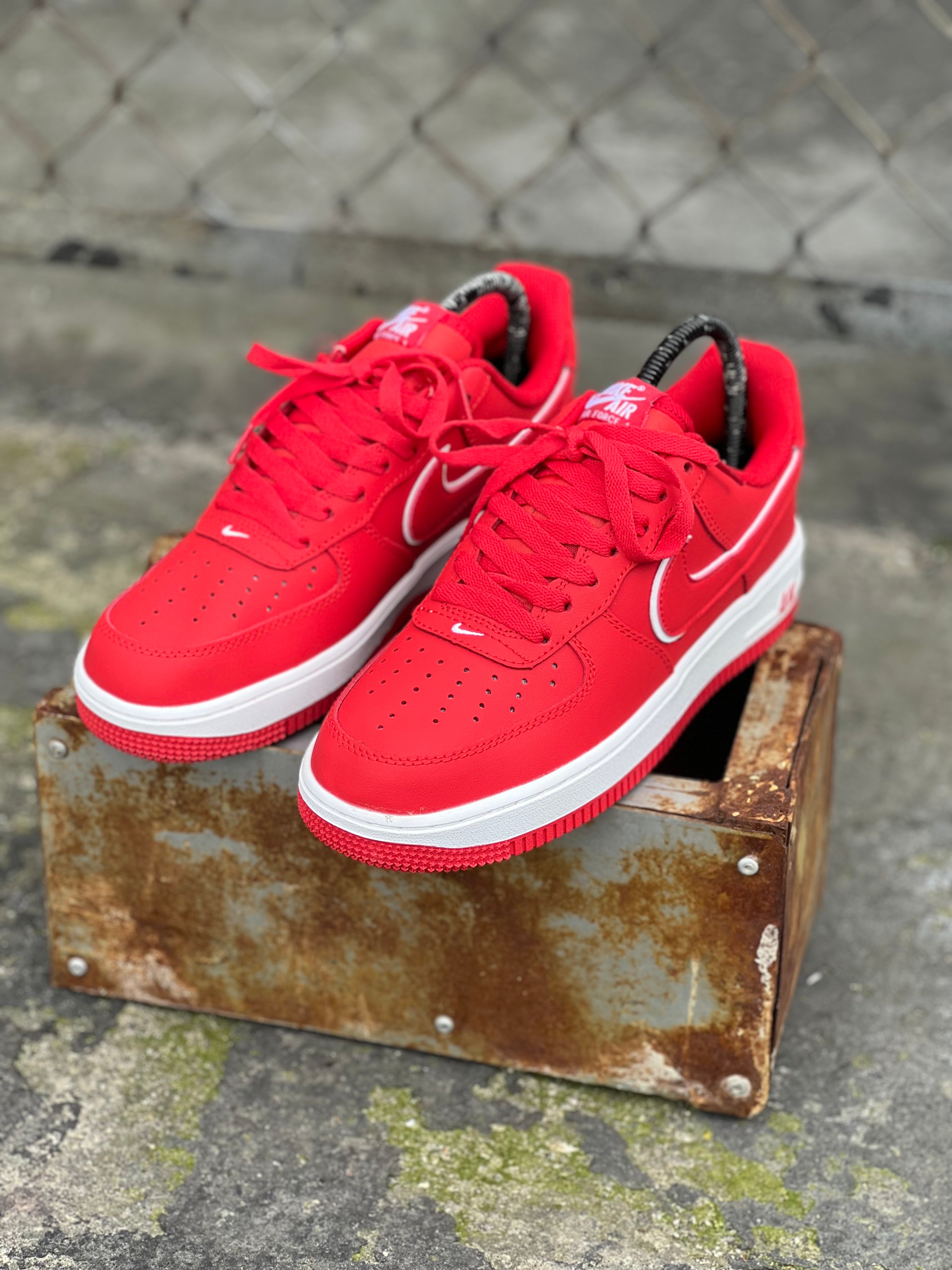 Air Force Style Low – Red Edition