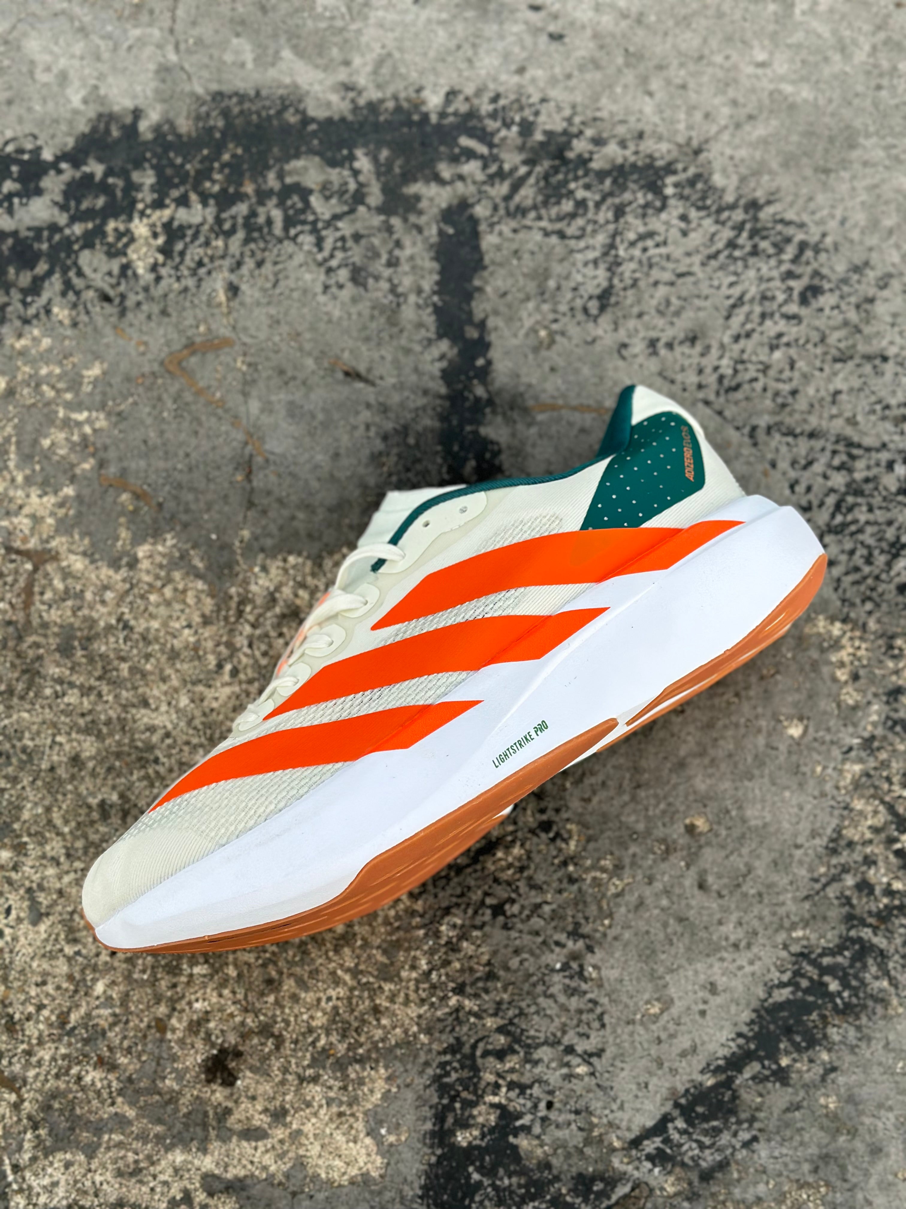 ADIZERO EVO SL BEIGE/NARANJA