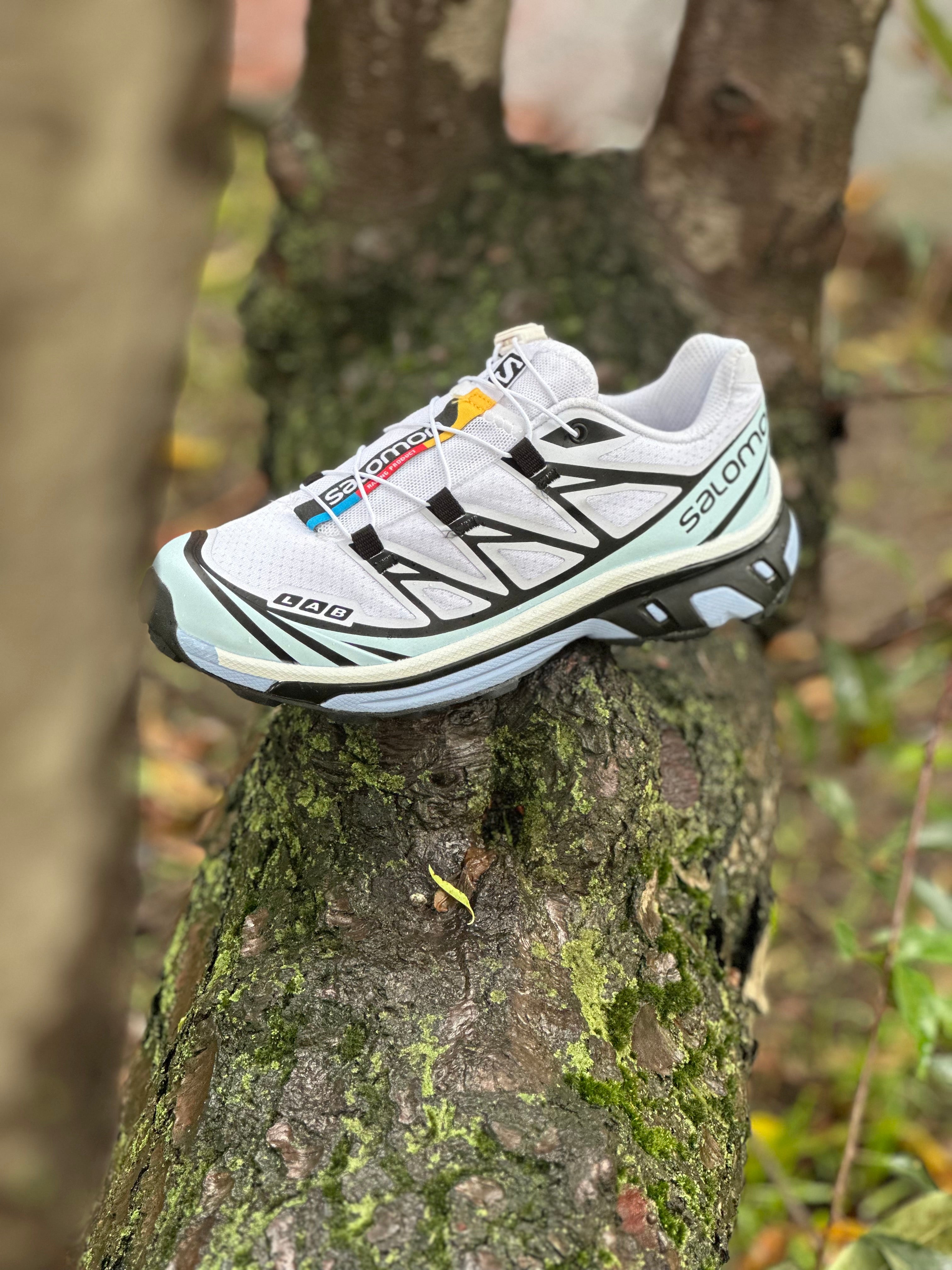 Salomon S/Lab XT-6 Advanced – White / Lunar Rock / Black