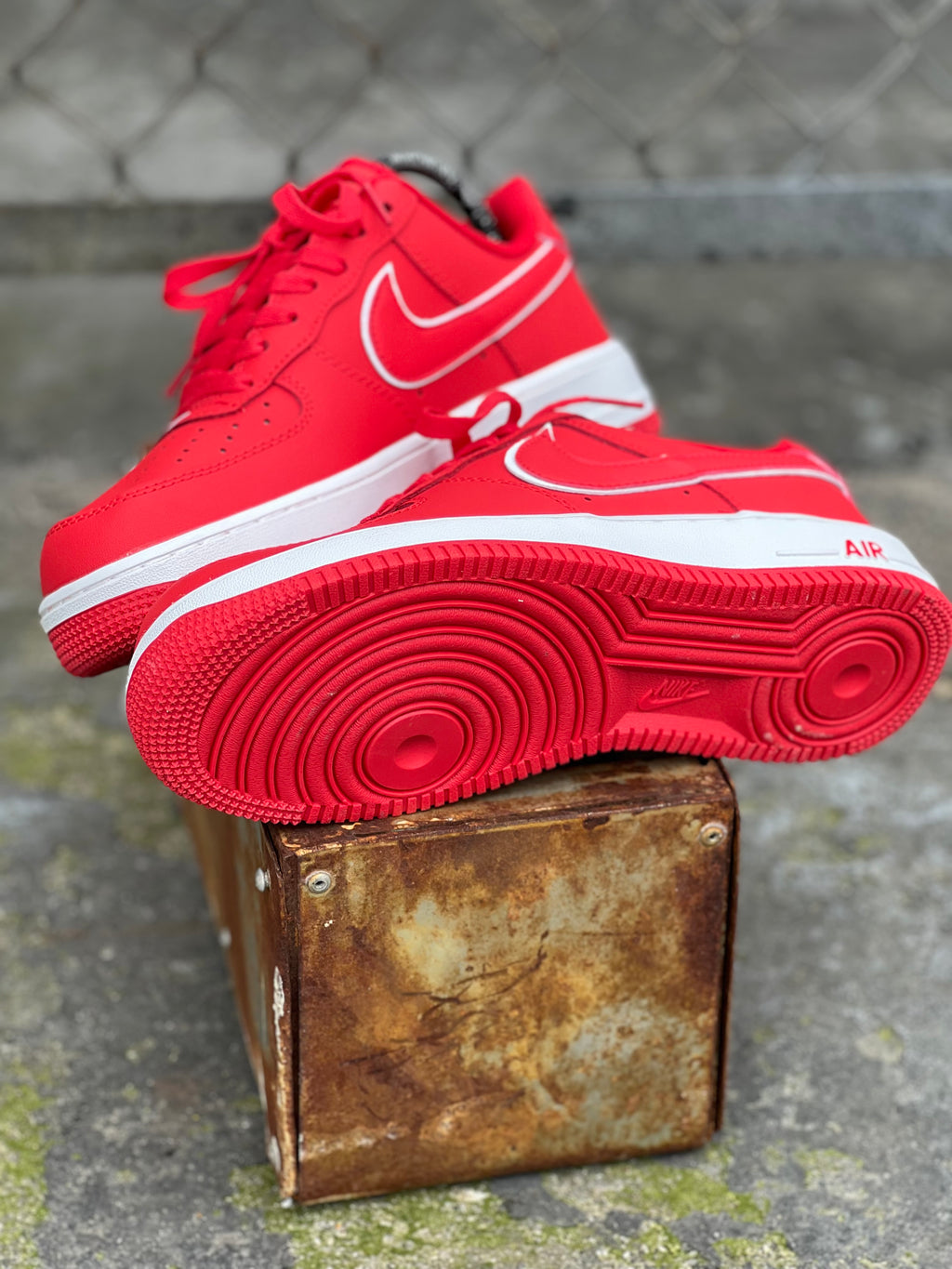 Air Force Style Low – Red Edition