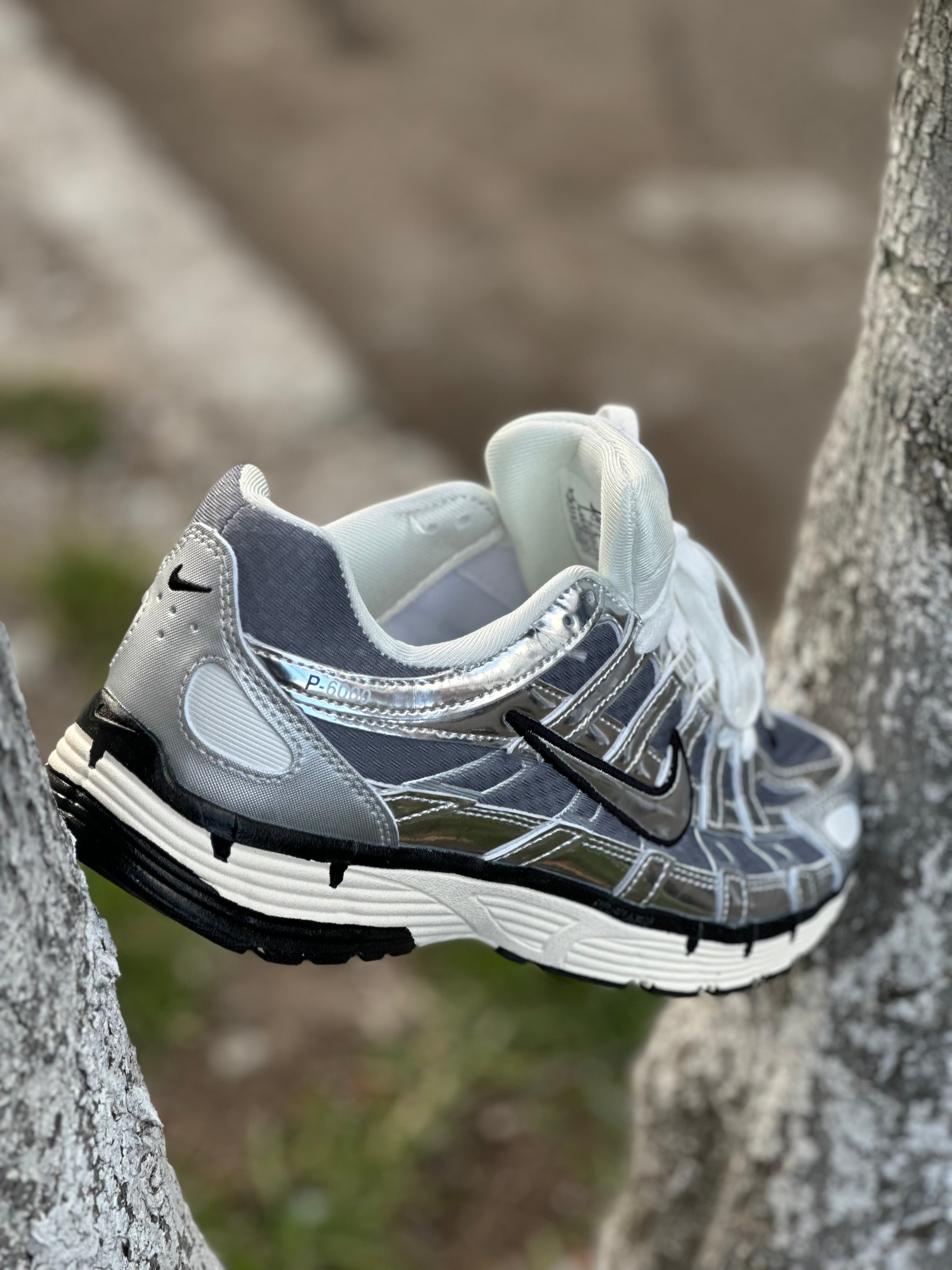 Nike P-6000 Plateada