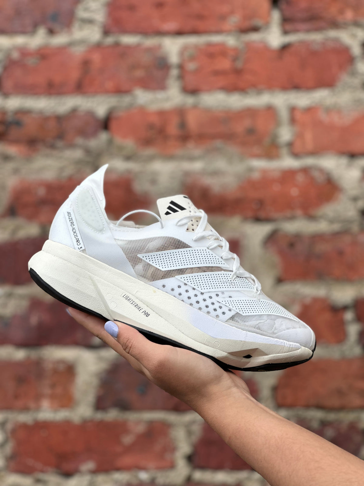 Adidas Adios pro 3 Blanca