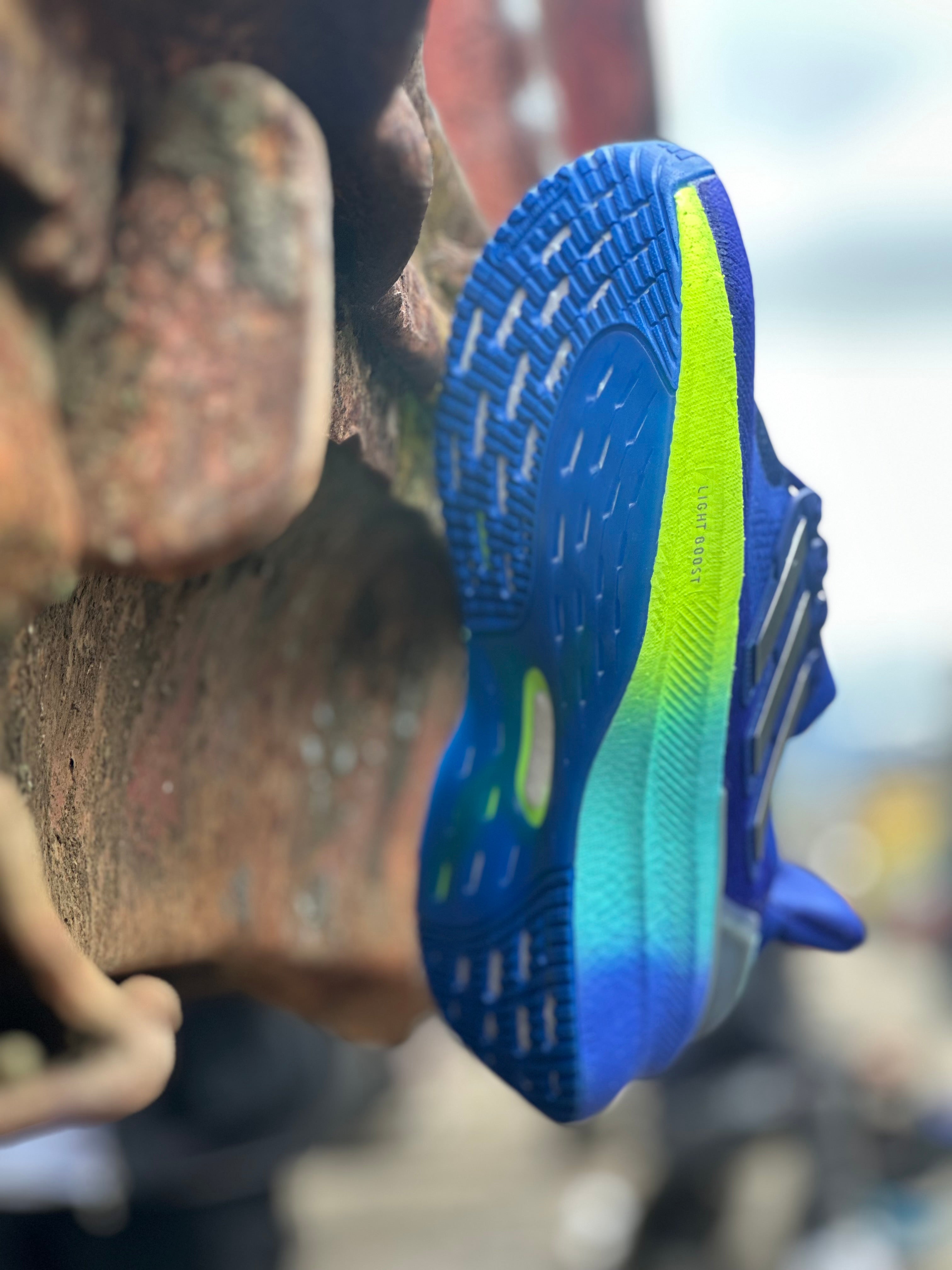 Adidas Ultraboost Light – Blue / Semi Impact Yellow / Lucid Cyan