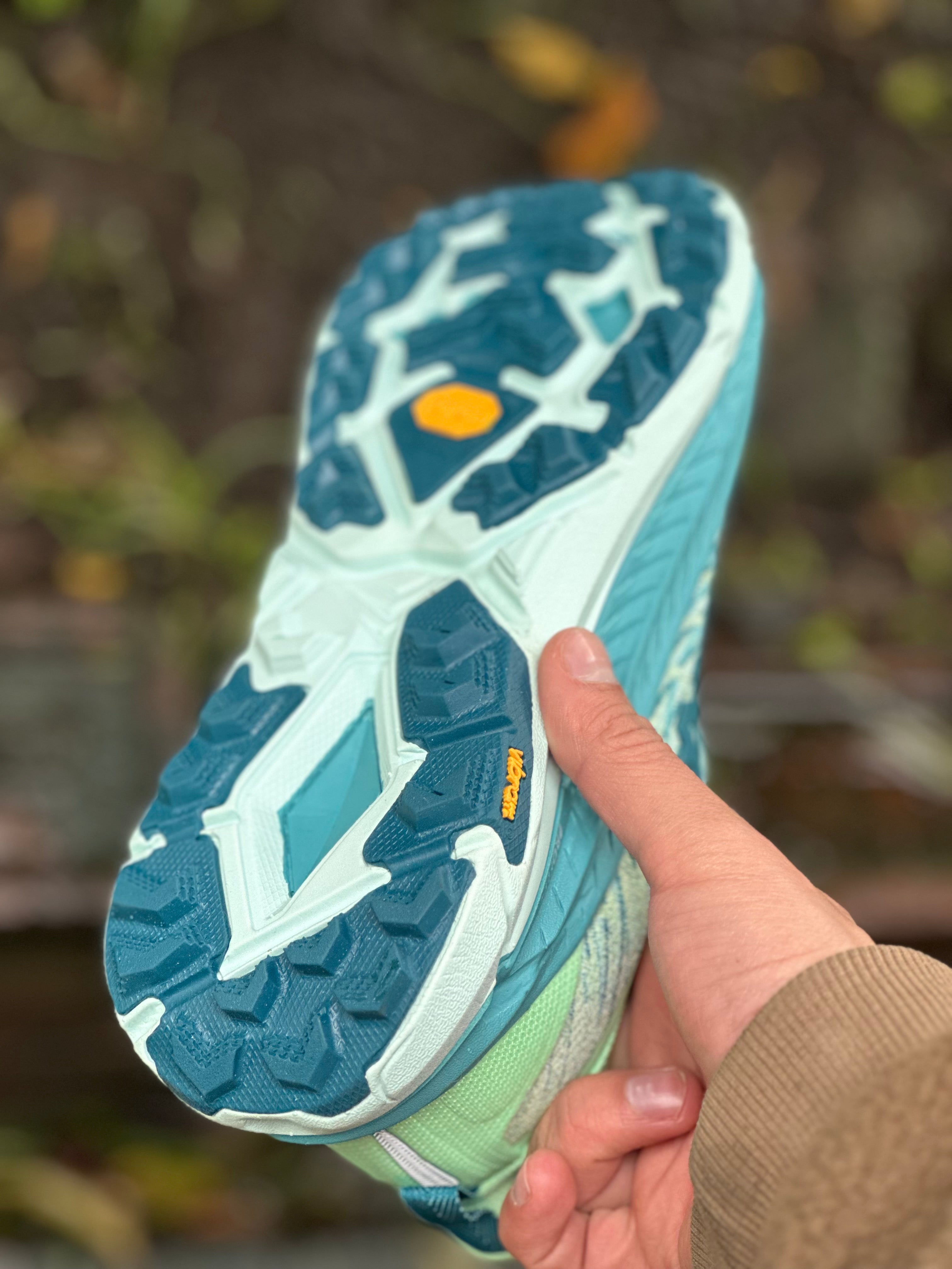 Hoka One One Mafate Speed 2 – Green Ash / Blue Coral