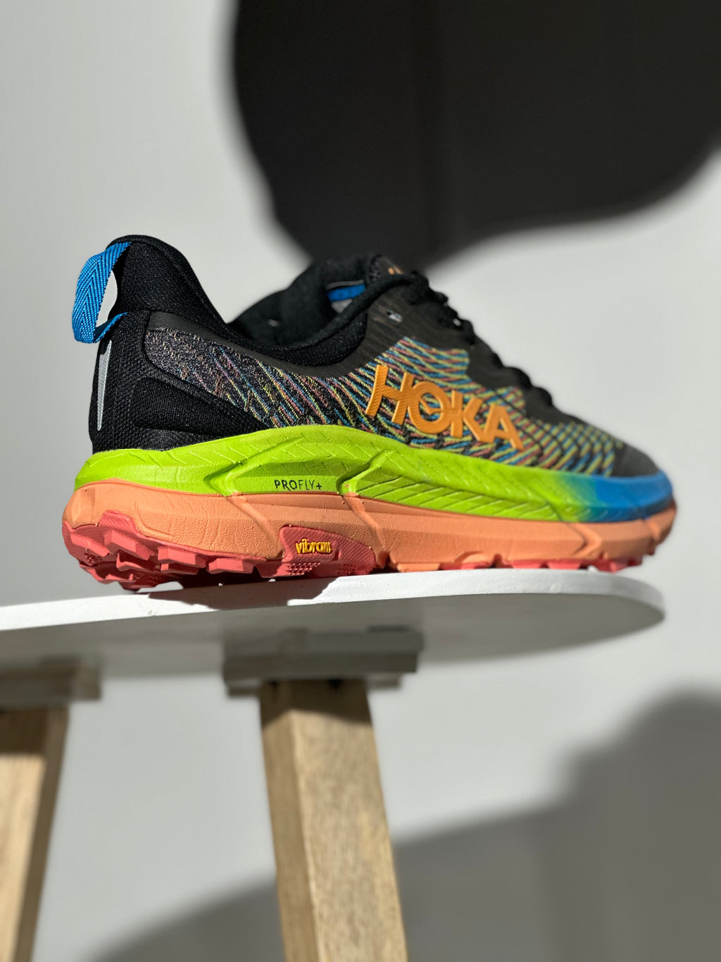 Hoka One One Mafate Speed 2 – Black / Multi-Color (Rainbow Pack)