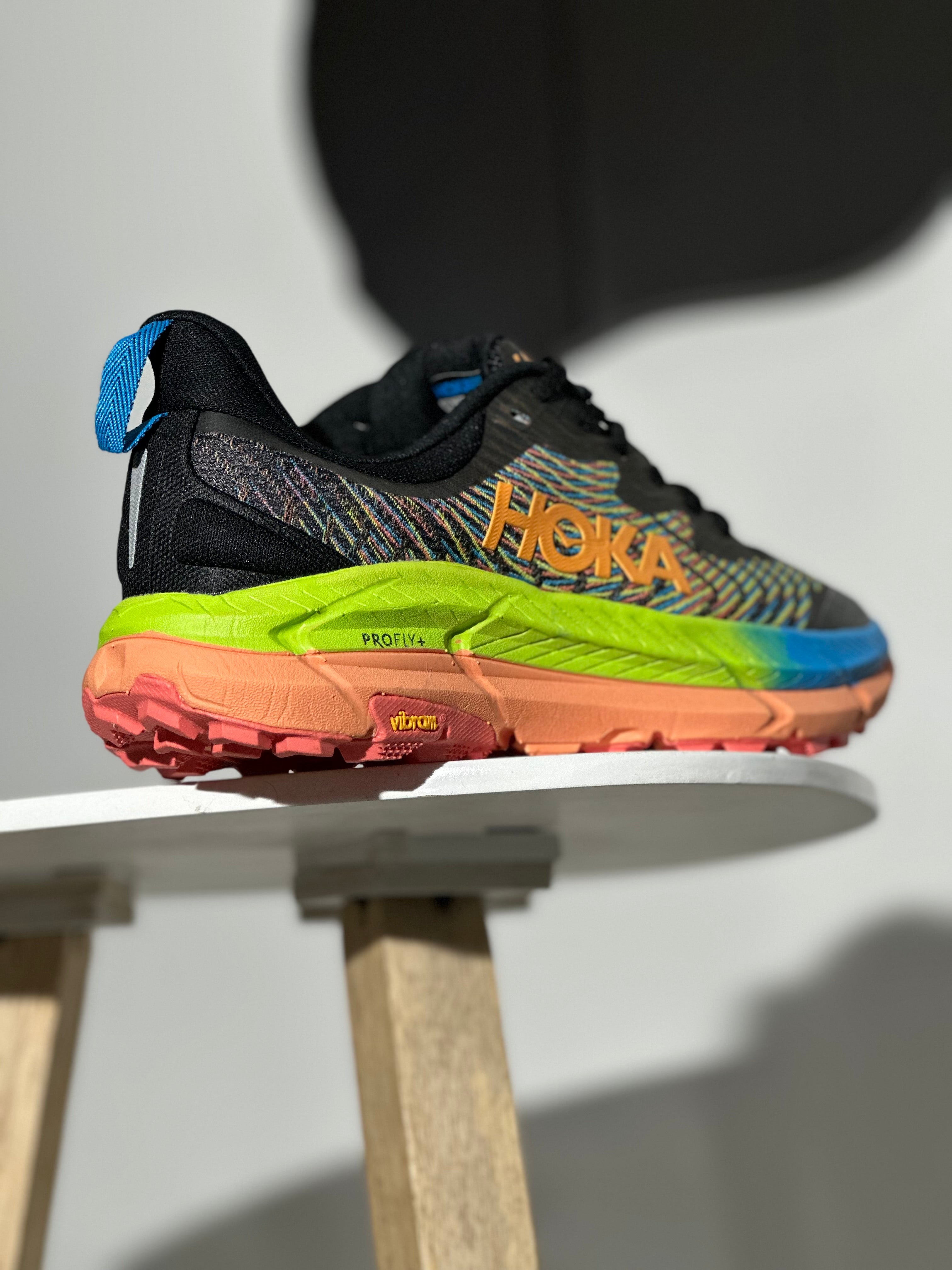 Hoka One One Mafate Speed 2 – Black / Multi-Color (Rainbow Pack)